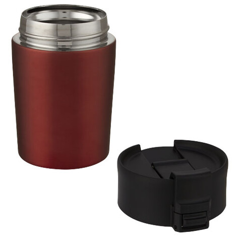 Jetta 180 ml Kupfer-Vakuum Isolierbecher, rot bedrucken, Art.-Nr. 10068821