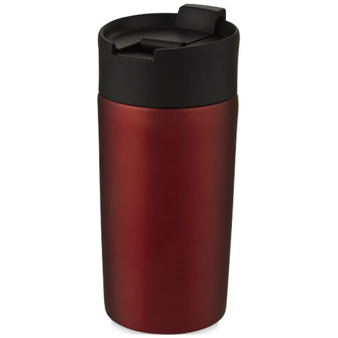 Jetta 330 ml Kupfer-Vakuum Isolierbecher, rot bedrucken, Art.-Nr. 10068921 Jetta 330 ml Kupfer-Vakuum Isolierbecher, rot bedrucken, Art.-Nr. 10068921