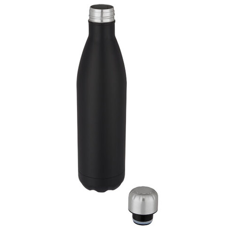 Cove 750 ml vakuumisolierte Edelstahlflasche, schwarz bedrucken, Art.-Nr. 10069390 Cove 750 ml vakuumisolierte Edelstahlflasche, schwarz bedrucken, Art.-Nr. 10069390
