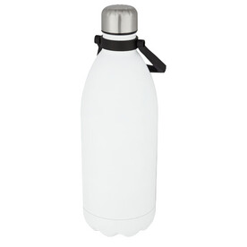 Cove 1,5 l Vakuum-Isolierflasche, weiss bedrucken, Art.-Nr. 10071001