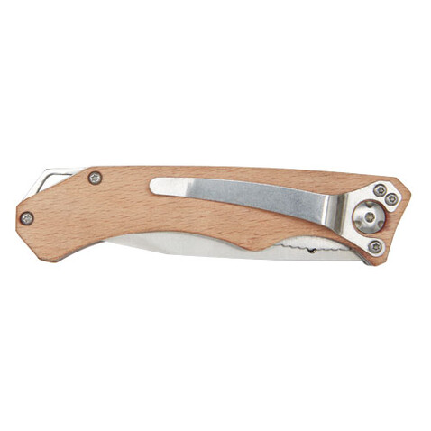 Dave Holz-Klappmesser mit Gürtelclip, holz bedrucken, Art.-Nr. 10453671 Dave Holz-Klappmesser mit Gürtelclip, holz bedrucken, Art.-Nr. 10453671