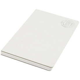 Dairy Dream A5 Notizbuch aus recyceltem Milchkarton, offwhite bedrucken, Art.-Nr. 10778502