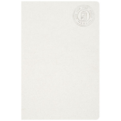 Dairy Dream A5 Notizbuch aus recyceltem Milchkarton, offwhite bedrucken, Art.-Nr. 10778502 Dairy Dream A5 Notizbuch aus recyceltem Milchkarton, offwhite bedrucken, Art.-Nr. 10778502