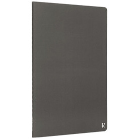 Karst® A5 Notizbuch, Doppelpack, schiefergrau bedrucken, Art.-Nr. 10779282