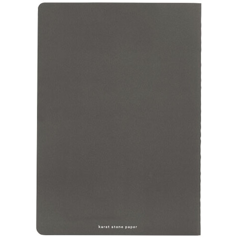 Karst® A5 Notizbuch, Doppelpack, schiefergrau bedrucken, Art.-Nr. 10779282 Karst® A5 Notizbuch, Doppelpack, schiefergrau bedrucken, Art.-Nr. 10779282
