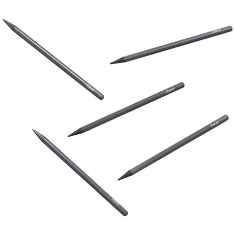 Karst® 5er-Pack 2B holzlose Graphitstifte, grau bedrucken, Art.-Nr. 10779382 Karst® 5er-Pack 2B holzlose Graphitstifte, grau bedrucken, Art.-Nr. 10779382