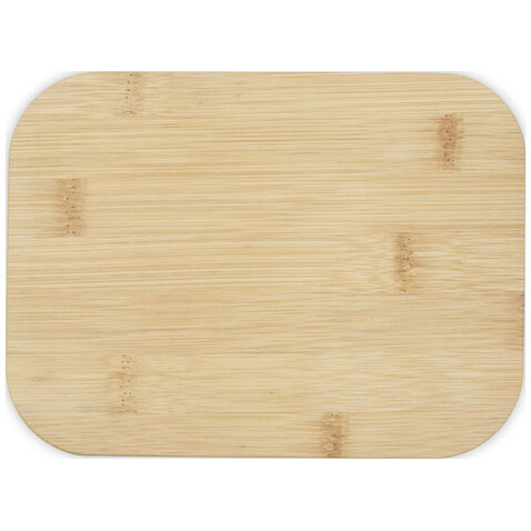 Roby Glas-Brotdose mit Bambusdeckel, natural, transparent klar bedrucken, Art.-Nr. 11327606 Roby Glas-Brotdose mit Bambusdeckel, natural, transparent klar bedrucken, Art.-Nr. 11327606