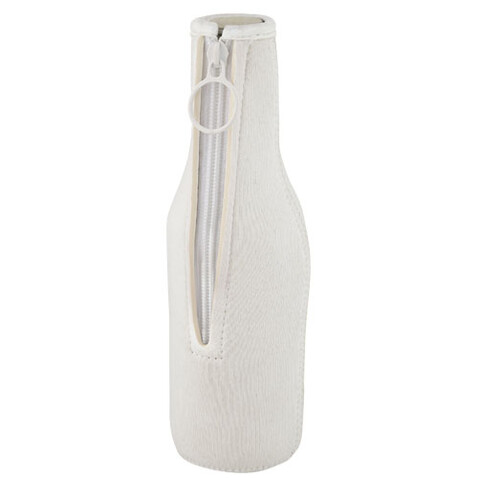 Fris Flaschenmanschette aus recyceltem Neopren, weiss bedrucken, Art.-Nr. 11328701 Fris Flaschenmanschette aus recyceltem Neopren, weiss bedrucken, Art.-Nr. 11328701