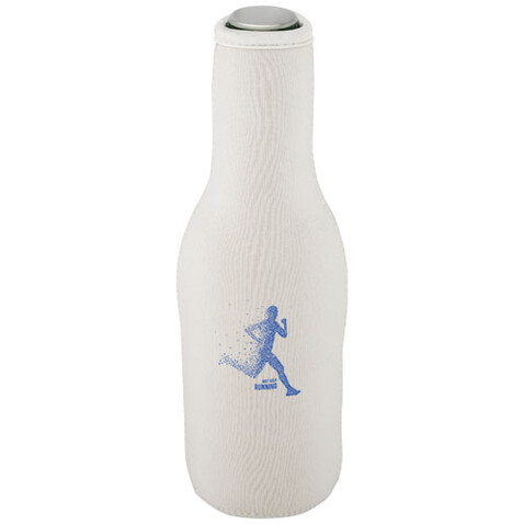 Fris Flaschenmanschette aus recyceltem Neopren, weiss bedrucken, Art.-Nr. 11328701 Fris Flaschenmanschette aus recyceltem Neopren, weiss bedrucken, Art.-Nr. 11328701