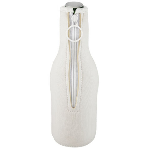 Fris Flaschenmanschette aus recyceltem Neopren, weiss bedrucken, Art.-Nr. 11328701 Fris Flaschenmanschette aus recyceltem Neopren, weiss bedrucken, Art.-Nr. 11328701