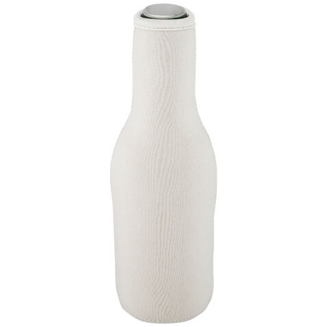Fris Flaschenmanschette aus recyceltem Neopren, weiss bedrucken, Art.-Nr. 11328701 Fris Flaschenmanschette aus recyceltem Neopren, weiss bedrucken, Art.-Nr. 11328701