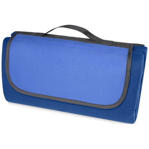 Salvie Picknickdecke aus recyceltem Kunststoff, royalblau bedrucken, Art.-Nr. 11329453 Salvie Picknickdecke aus recyceltem Kunststoff, royalblau bedrucken, Art.-Nr. 11329453
