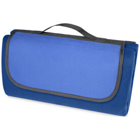 Salvie Picknickdecke aus recyceltem Kunststoff, royalblau bedrucken, Art.-Nr. 11329453