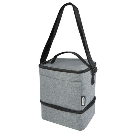 Tundra GRS rPET Lunch Kühltasche für 9 Dosen 9L, heather grau bedrucken, Art.-Nr. 12061580 Tundra GRS rPET Lunch Kühltasche für 9 Dosen 9L, heather grau bedrucken, Art.-Nr. 12061580
