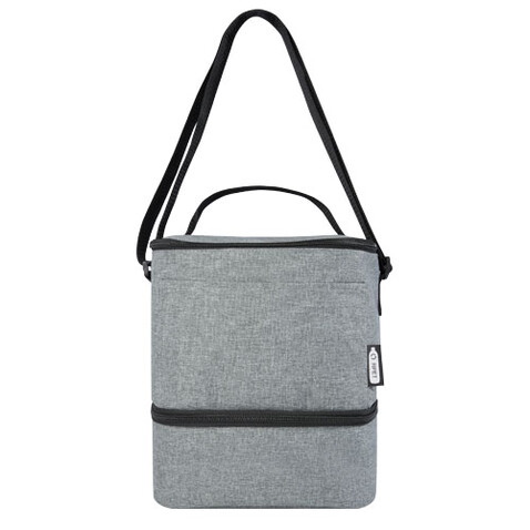Tundra GRS rPET Lunch Kühltasche für 9 Dosen 9L, heather grau bedrucken, Art.-Nr. 12061580 Tundra GRS rPET Lunch Kühltasche für 9 Dosen 9L, heather grau bedrucken, Art.-Nr. 12061580