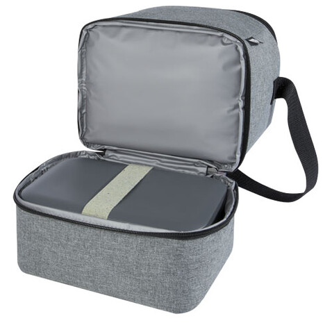 Tundra GRS rPET Lunch Kühltasche für 9 Dosen 9L, heather grau bedrucken, Art.-Nr. 12061580 Tundra GRS rPET Lunch Kühltasche für 9 Dosen 9L, heather grau bedrucken, Art.-Nr. 12061580