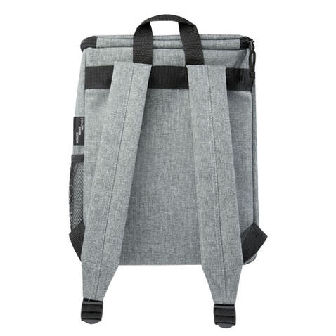 Tundra GRS rPET Kühlrucksack 12L, heather grau bedrucken, Art.-Nr. 12061680 Tundra GRS rPET Kühlrucksack 12L, heather grau bedrucken, Art.-Nr. 12061680