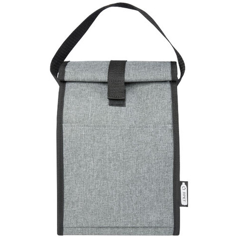 Reclaim GRS rPET Kühltasche für 4 Dosen 5L, heather grau bedrucken, Art.-Nr. 12061780