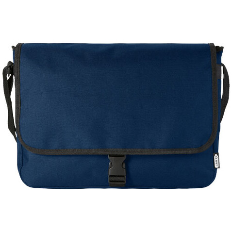 Retrend RPET Schultertasche 6L, navy bedrucken, Art.-Nr. 12062255 Retrend RPET Schultertasche 6L, navy bedrucken, Art.-Nr. 12062255