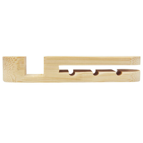 Edulis Kabelmanager aus Bambus, beige bedrucken, Art.-Nr. 12423302 Edulis Kabelmanager aus Bambus, beige bedrucken, Art.-Nr. 12423302