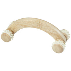 Volu Massagegerät aus Bambus, natural bedrucken, Art.-Nr. 12620006