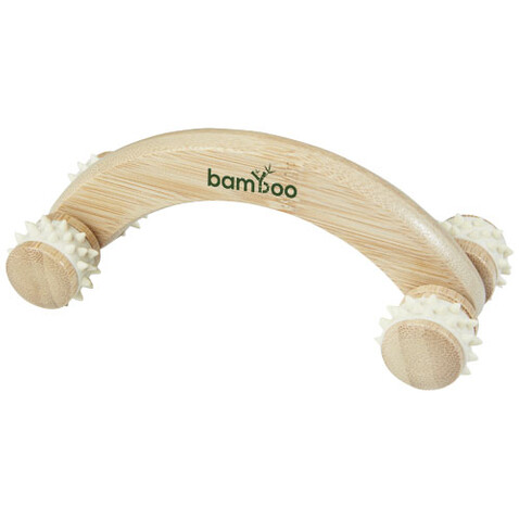 Volu Massagegerät aus Bambus, natural bedrucken, Art.-Nr. 12620006 Volu Massagegerät aus Bambus, natural bedrucken, Art.-Nr. 12620006