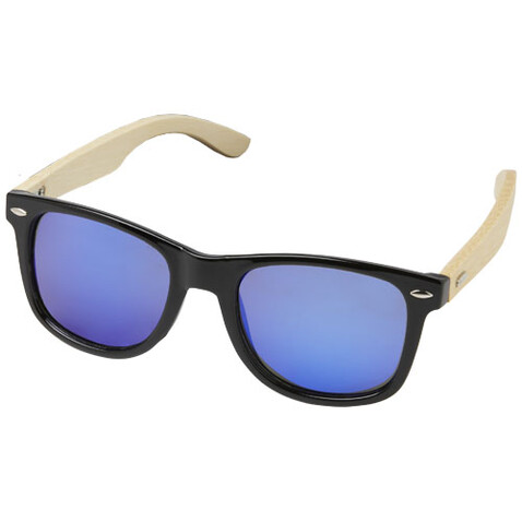 Taiyō verspiegelte polarisierte Sonnenbrille aus rPET/Bambus in Geschenkbox, holz bedrucken, Art.-Nr. 12700171 Taiyō verspiegelte polarisierte Sonnenbrille aus rPET/Bambus in Geschenkbox, holz bedrucken, Art.-Nr. 12700171