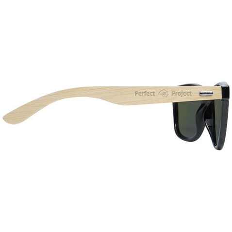 Taiyō verspiegelte polarisierte Sonnenbrille aus rPET/Bambus in Geschenkbox, holz bedrucken, Art.-Nr. 12700171 Taiyō verspiegelte polarisierte Sonnenbrille aus rPET/Bambus in Geschenkbox, holz bedrucken, Art.-Nr. 12700171