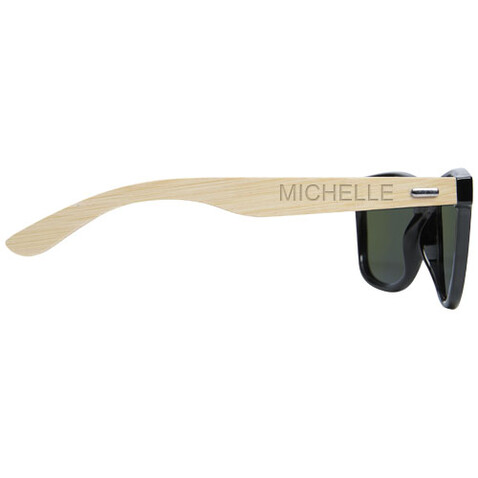Taiyō verspiegelte polarisierte Sonnenbrille aus rPET/Bambus in Geschenkbox, holz bedrucken, Art.-Nr. 12700171 Taiyō verspiegelte polarisierte Sonnenbrille aus rPET/Bambus in Geschenkbox, holz bedrucken, Art.-Nr. 12700171
