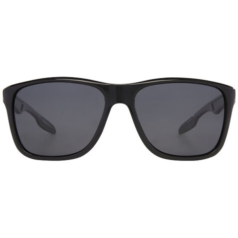 Eiger polarisierte Sonnenbrille mit Etui aus recyceltem Kunststoff, schwarz bedrucken, Art.-Nr. 12702790 Eiger polarisierte Sonnenbrille mit Etui aus recyceltem Kunststoff, schwarz bedrucken, Art.-Nr. 12702790