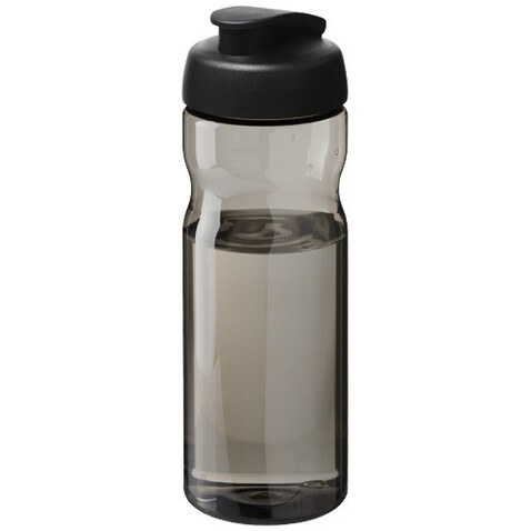 H2O Active® Base Tritan™ 650 ml Sportflasche mit Klappdeckel, kohle, schwarz bedrucken, Art.-Nr. 21043600 H2O Active® Base Tritan™ 650 ml Sportflasche mit Klappdeckel, kohle, schwarz bedrucken, Art.-Nr. 21043600