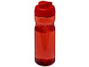 H2O Active® Base Tritan™ 650 ml Sportflasche mit Klappdeckel, rot, rot bedrucken, Art.-Nr. 21043606