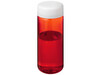 H2O Active® Octave Tritan™ 600-ml-Sportflasche mit Drehdeckel, rot, weiss bedrucken, Art.-Nr. 21044702