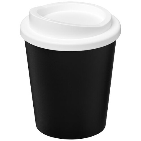 Americano® Espresso Eco 250 ml recycelter Isolierbecher, schwarz, weiss bedrucken, Art.-Nr. 21045400 Americano® Espresso Eco 250 ml recycelter Isolierbecher, schwarz, weiss bedrucken, Art.-Nr. 21045400