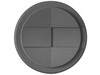 Americano® Espresso Eco 250 ml recycelter Isolierbecher mit auslaufsicherem Deckel, schwarz, grau bedrucken, Art.-Nr. 21045511