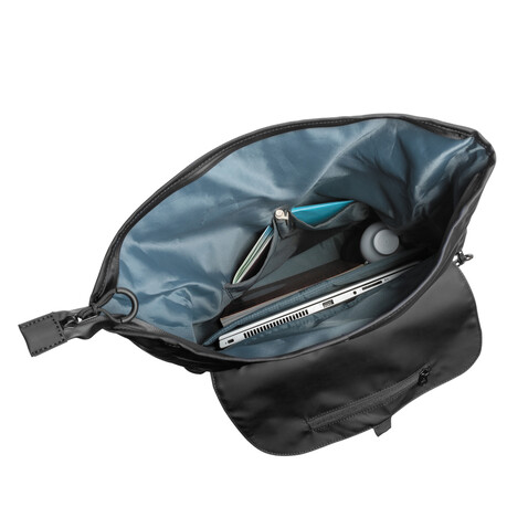 Impact AWARE™ RPET wasserabweisender 15.6" Laptop-Rucksack schwarz bedrucken, Art.-Nr. P762.901 Impact AWARE™ RPET wasserabweisender 15.6" Laptop-Rucksack schwarz bedrucken, Art.-Nr. P762.901