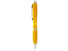 Nash Kugelschreiber mit farbigem Schaft und Griff, gelb bedrucken, Art.-Nr. 10639905