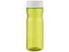 H2O Active® Base 650 ml Sportflasche mit Drehdeckel, limone, weiss bedrucken, Art.-Nr. 21043123