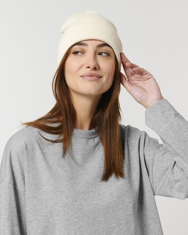 Rib Beanie - Der Rippstrick-Beanie - Natural - OS bedrucken, Art.-Nr. STAU772C007OS Rib Beanie - Der Rippstrick-Beanie - Natural - OS bedrucken, Art.-Nr. STAU772C007OS