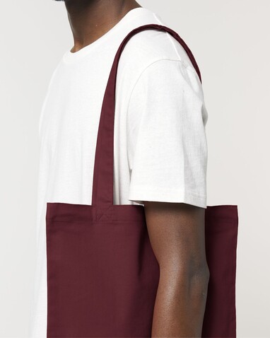 Light Tote Bag - Das leichte gewebte Tote Bag - Burgundy - OS bedrucken, Art.-Nr. STAU773C244OS
