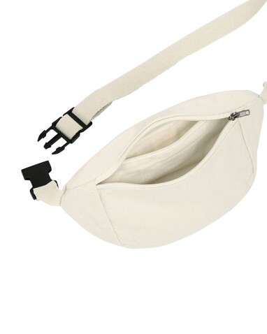 Hip Bag - Die Canvas-Gürteltasche - Natural - OS bedrucken, Art.-Nr. STAU891C007OS Hip Bag - Die Canvas-Gürteltasche - Natural - OS bedrucken, Art.-Nr. STAU891C007OS