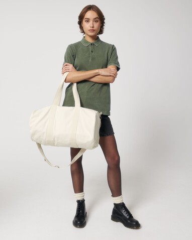 Duffle Bag - Die Canvas-Reisetasche - Natural - OS bedrucken, Art.-Nr. STAU892C007OS