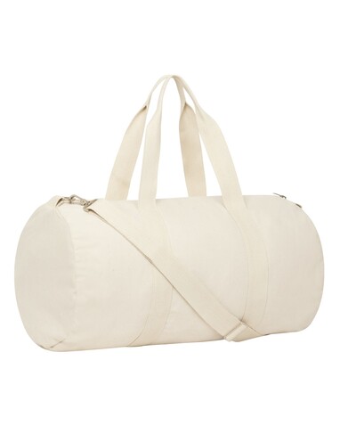 Duffle Bag - Die Canvas-Reisetasche - Natural - OS bedrucken, Art.-Nr. STAU892C007OS