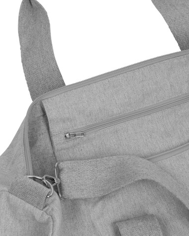 Duffle Bag - Die Canvas-Reisetasche - Heather Grey - OS bedrucken, Art.-Nr. STAU892C250OS Duffle Bag - Die Canvas-Reisetasche - Heather Grey - OS bedrucken, Art.-Nr. STAU892C250OS