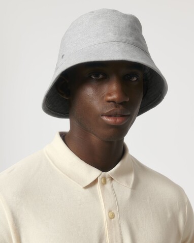 Bucket Hat - Der Canvas-Fischerhut - Heather Grey - S/M bedrucken, Art.-Nr. STAU893C250SM Bucket Hat - Der Canvas-Fischerhut - Heather Grey - S/M bedrucken, Art.-Nr. STAU893C250SM