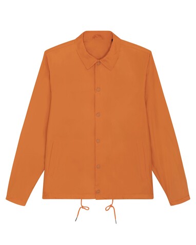 Coacher - Die Unisex-Coach-Jacke - Flame Orange - L bedrucken, Art.-Nr. STJU833C0811L Coacher - Die Unisex-Coach-Jacke - Flame Orange - L bedrucken, Art.-Nr. STJU833C0811L