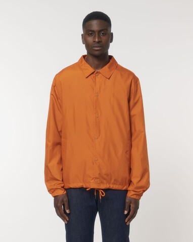 Coacher - Die Unisex-Coach-Jacke - Flame Orange - 3XL bedrucken, Art.-Nr. STJU833C0813X
