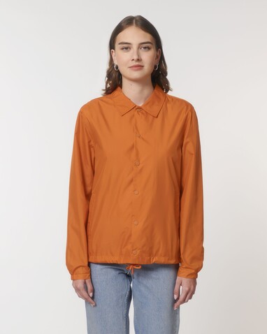 Coacher - Die Unisex-Coach-Jacke - Flame Orange - 3XL bedrucken, Art.-Nr. STJU833C0813X