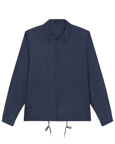 Coacher - Die Unisex-Coach-Jacke - French Navy - XS bedrucken, Art.-Nr. STJU833C727XS Coacher - Die Unisex-Coach-Jacke - French Navy - XS bedrucken, Art.-Nr. STJU833C727XS