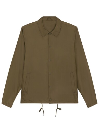 Coacher - Die Unisex-Coach-Jacke - British Khaki - L bedrucken, Art.-Nr. STJU833C0081L